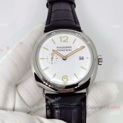 New Copy Panerai Radiomir Quaranta PAM 01292 White Dial Watch 45mm